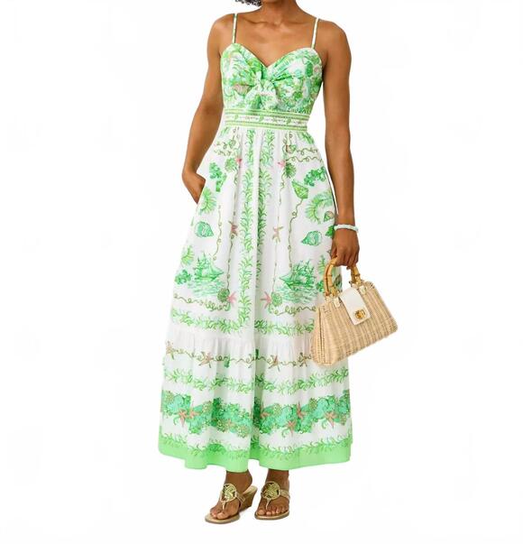 LILLY PULITZER Dresses & Skirts - NEW LILLY PULITZER janae maxi dress in resort white